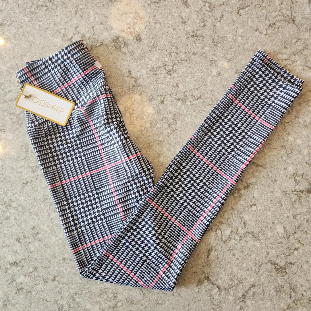 GOLDSHEEP LEGGINGS  / CLASSIC PLAID LEGGINGS